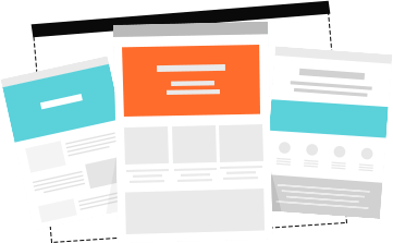 Crie até 6 páginas para seu site