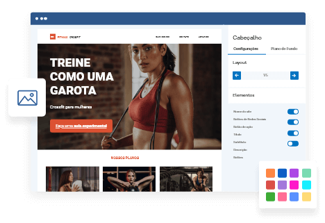 Crie o site ideal para o seu negócio